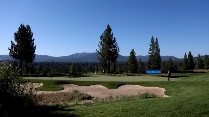 The Old Greenwood course at Tahoe Mountain Club, Truckee, in California
